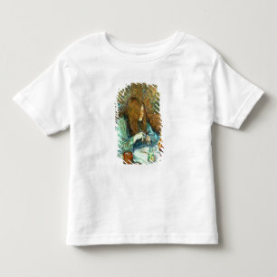 Henri de Toulouse-Lautrec Frau Poupoule bei ihr Kleinkind T-shirt