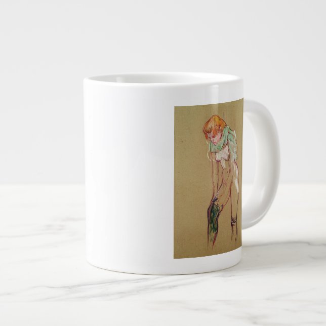 Henri de Toulouse-Lautrec| Frauen ziehen ihre S Jumbo-Tasse (Vorderseite Rechts)