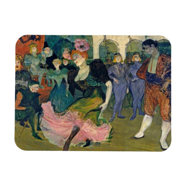 Henri de Toulouse-Lautrec | Karte: Magellans Reise Magnet (Horizontal)