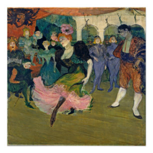 Henri de Toulouse-Lautrec   Karte: Magellans Reise Poster