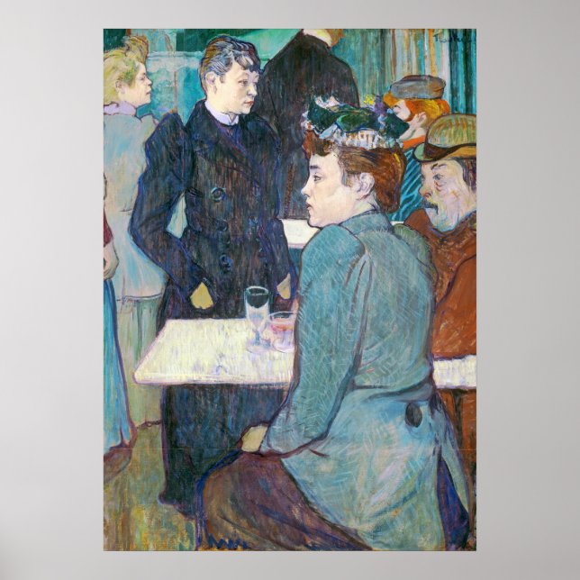 Henri de Toulouse-Lautrec | Moulin de la Galette Poster (Vorne)