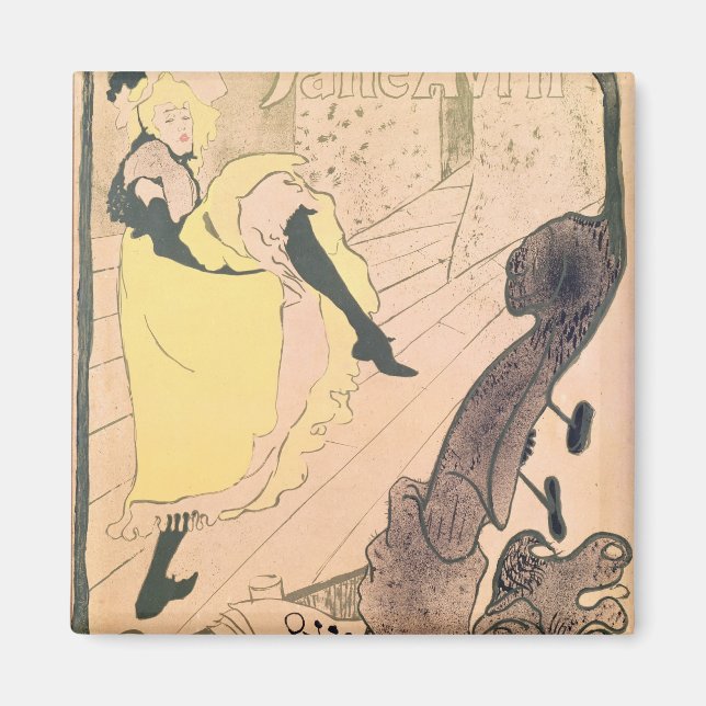 Henri de Toulouse-Lautrec | Plakatwerbung Jan Magnet (Vorne)