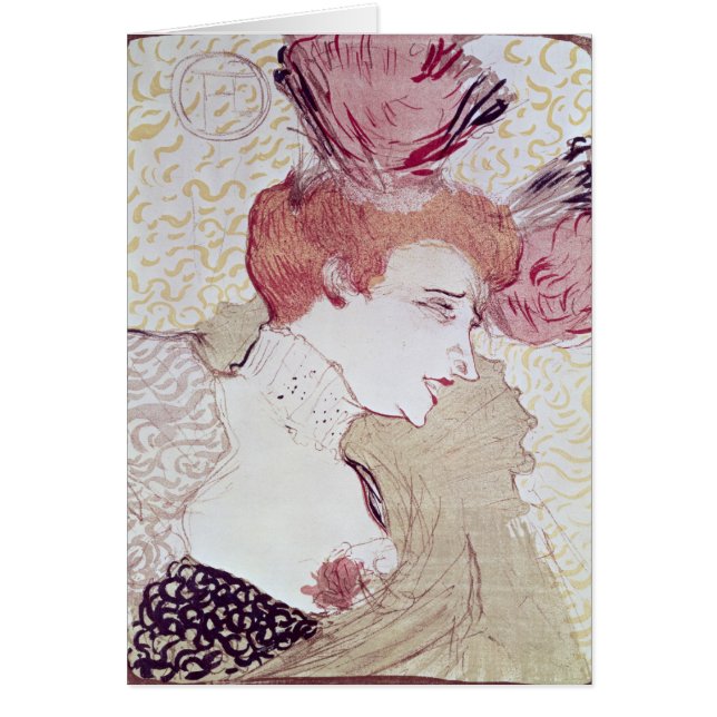 Henri de Toulouse-Lautrec | Portrait von Marcelle  (Vorne)