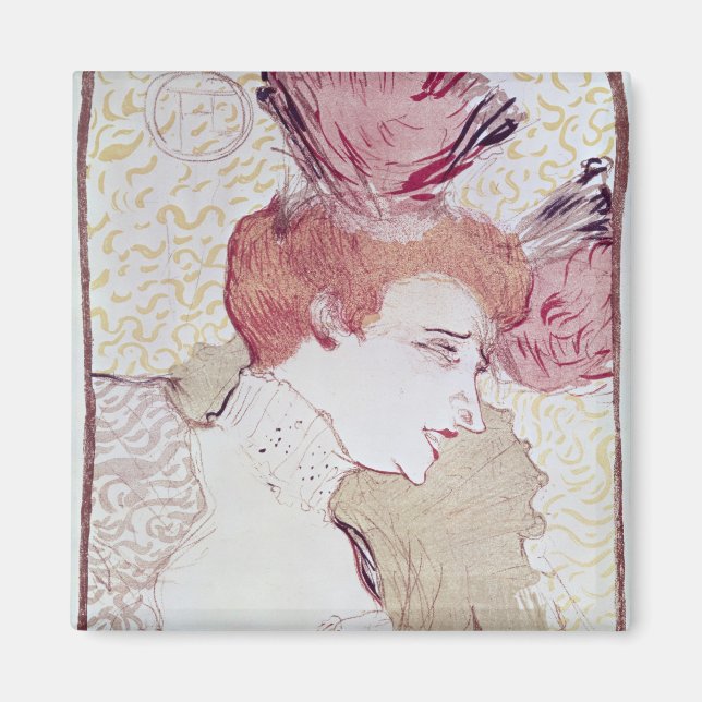 Henri de Toulouse-Lautrec | Portrait von Marcelle  Magnet (Vorne)