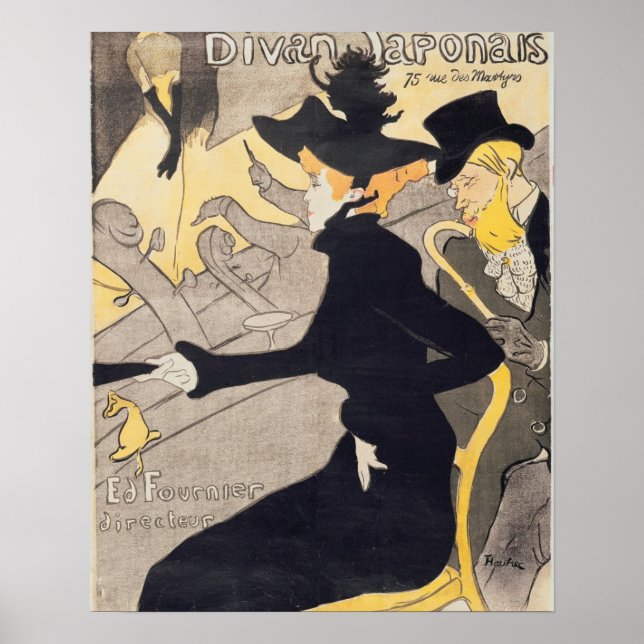Henri de Toulouse-Lautrec | Posterwerbung 'Le Poster (Vorne)