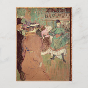 Henri de Toulouse-Lautrec   Quadrille auf der Roug Postkarte