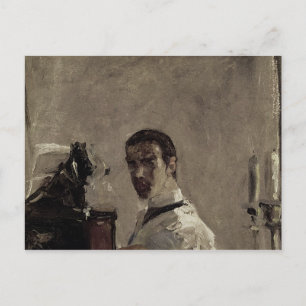 Henri de Toulouse-Lautrec Selbstportrait, 1880 Postkarte