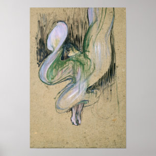 Henri de Toulouse-Lautrec   Studie für Loie Fuller Poster