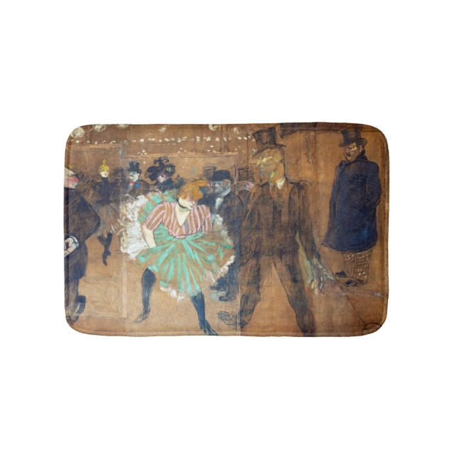 Henri de Toulouse-Lautrec - Tanz auf dem Rouge Badematte (Vorderseite)