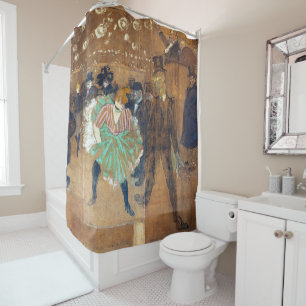 Henri de Toulouse-Lautrec - Tanz auf dem Rouge Duschvorhang