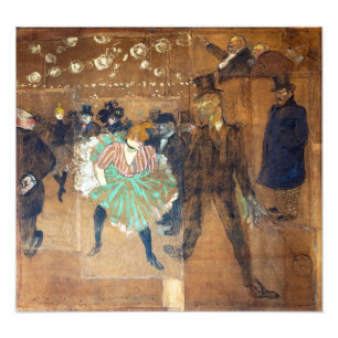 Henri de Toulouse-Lautrec - Tanz auf dem Rouge Fotodruck