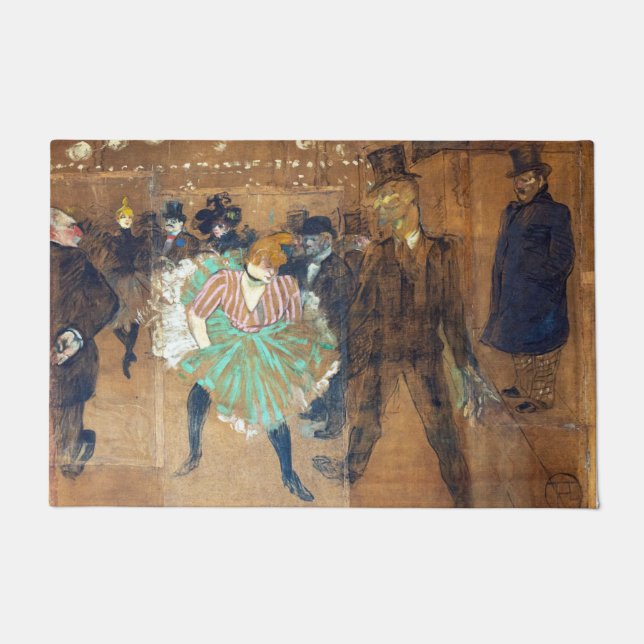 Henri de Toulouse-Lautrec - Tanz auf dem Rouge Fußmatte (Vorderseite)
