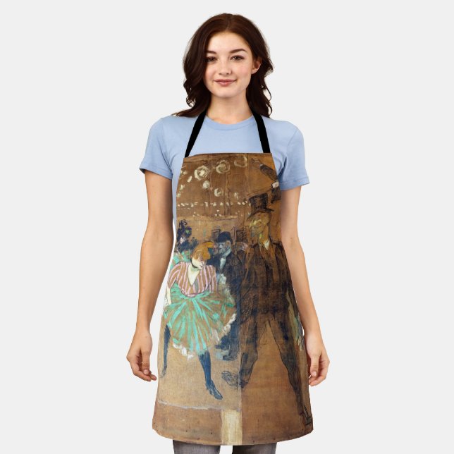 Henri de Toulouse-Lautrec - Tanz auf dem Rouge Schürze (Getragen)