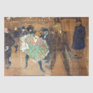 Henri de Toulouse-Lautrec - Tanz auf dem Rouge Seidenpapier