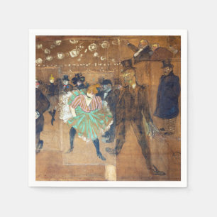 Henri de Toulouse-Lautrec - Tanz im Rouge Serviette