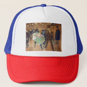 Henri de Toulouse-Lautrec - Tanz im Rouge Truckerkappe