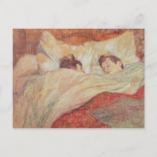 Henri de Toulouse-Lautrec   The Bed, c.1892-95 Postkarte