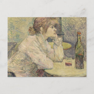 Henri De Toulouse Lautrec - The Hangover (Suzanne Postkarte