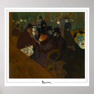 Henri de Toulouse-Lautrec Zedign Art Poster #24