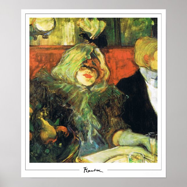 Henri de Toulouse-Lautrec Zedign Art Poster #47 (Vorne)