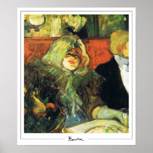 Henri de Toulouse-Lautrec Zedign Kunstposter #47 Poster
