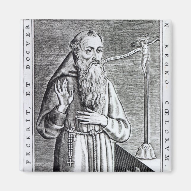 Henri, Duc de Joyeuse, bekannt als Pater Angelus Magnet (Vorne)