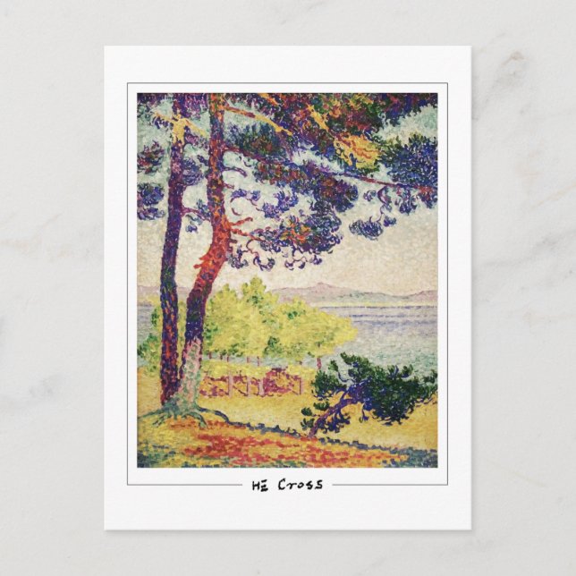 Henri-Edmond Cross #140 - Fine Art Postcard Postkarte (Vorderseite)