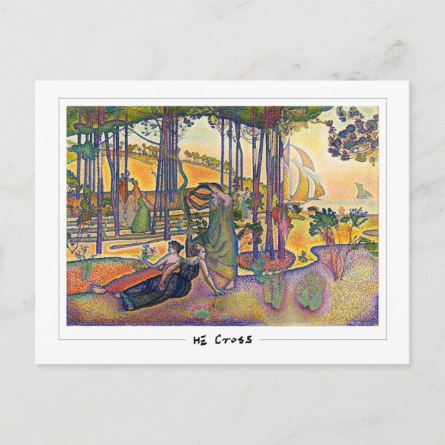 Henri-Edmond Cross #6 - Fine Art Postcard Postkarte (Vorderseite)