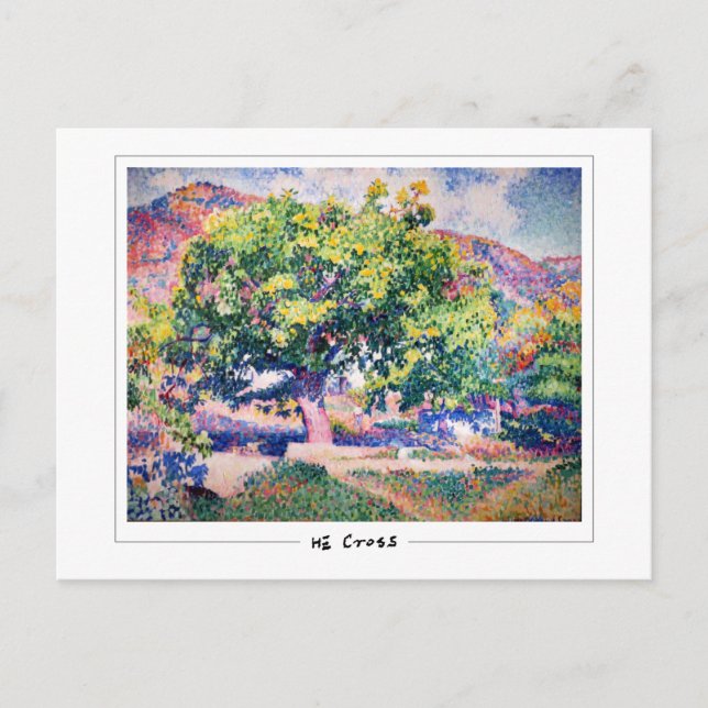 Henri-Edmond Cross #99 - Fine Art Postcard Postkarte (Vorderseite)