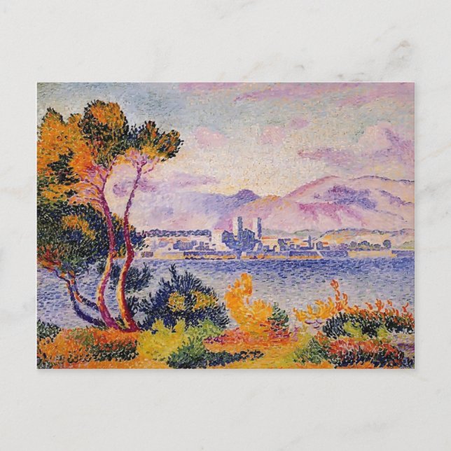Henri-Edmond Cross-Antibes, Nachmittag Postkarte (Vorderseite)