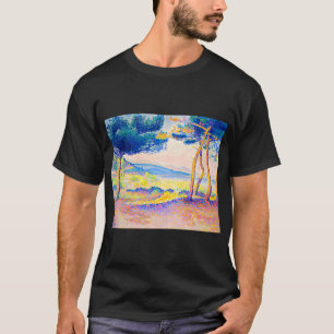 Henri-Edmond Cross Kiefern entlang der Küste T-Shirt