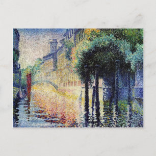 Henri-Edmond Cross- Rio San Trovaso, Venedig Postkarte