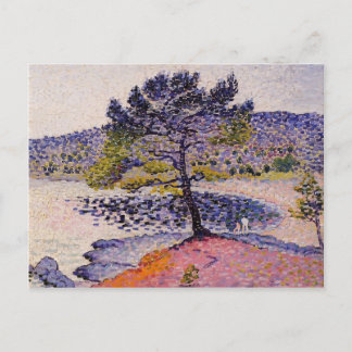 Henri-Edmond Cross- The Beach, Abend Postkarte
