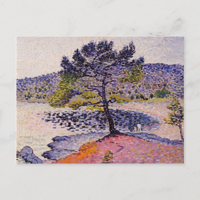Henri-Edmond Cross- The Beach, Abend Postkarte (Vorderseite)