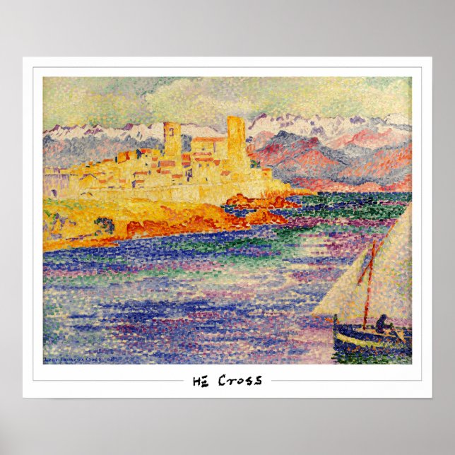 Henri-Edmond Cross Zedign Art Poster #113 (Vorne)