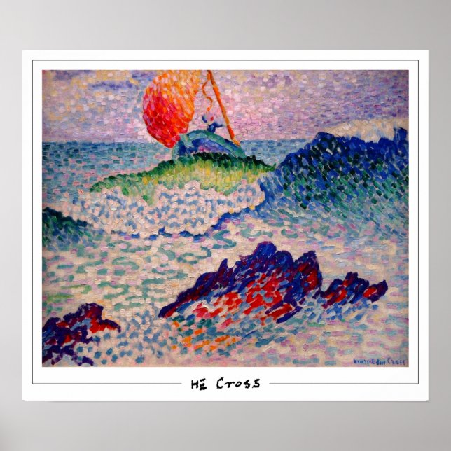 Henri-Edmond Cross Zedign Art Poster #126 (Vorne)