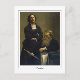 Henri Fantin-Latour #115 - Fine Art Postcard Postkarte