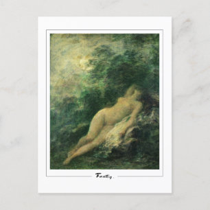 Henri Fantin-Latour #16 - Fine Art Postcard Postkarte