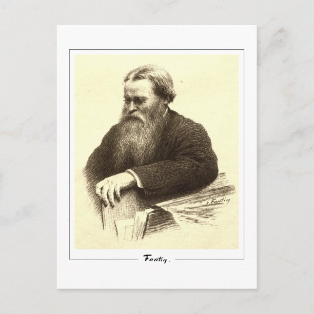 Henri Fantin-Latour #496 - Fine Art Postcard Postkarte (Vorderseite)