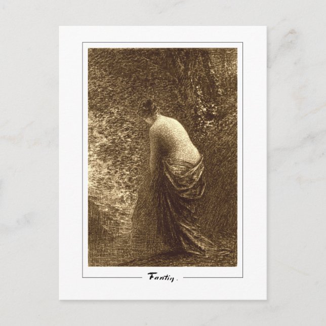 Henri Fantin-Latour #512 - Fine Art Postcard Postkarte (Vorderseite)