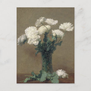 Henri Fantin Latour Vintag Poppies Postkarte