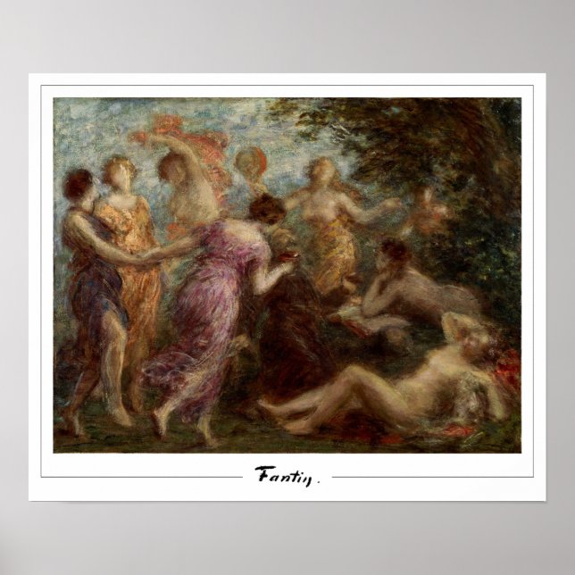 Henri Fantin-Latour Zedign Art Poster #20 (Vorne)
