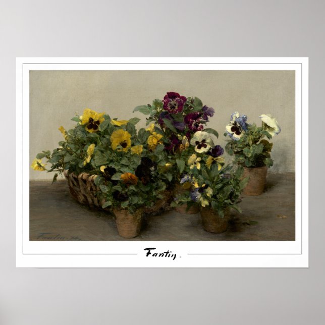 Henri Fantin-Latour Zedign Art Poster #208 (Vorne)