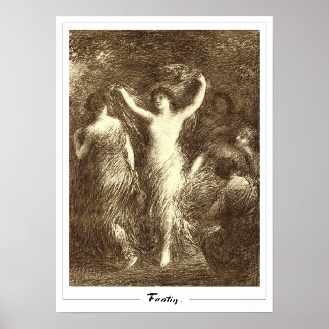 Henri Fantin-Latour Zedign Art Poster #388 (Vorne)