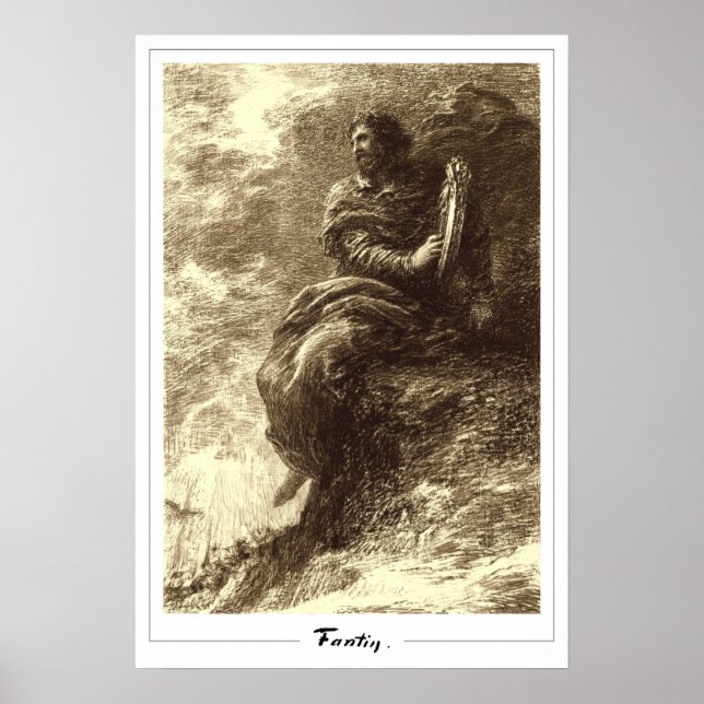 Henri Fantin-Latour Zedign Art Poster #482 (Vorne)