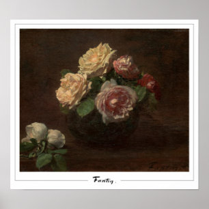 Henri Fantin-Latour Zedign Art Poster #485