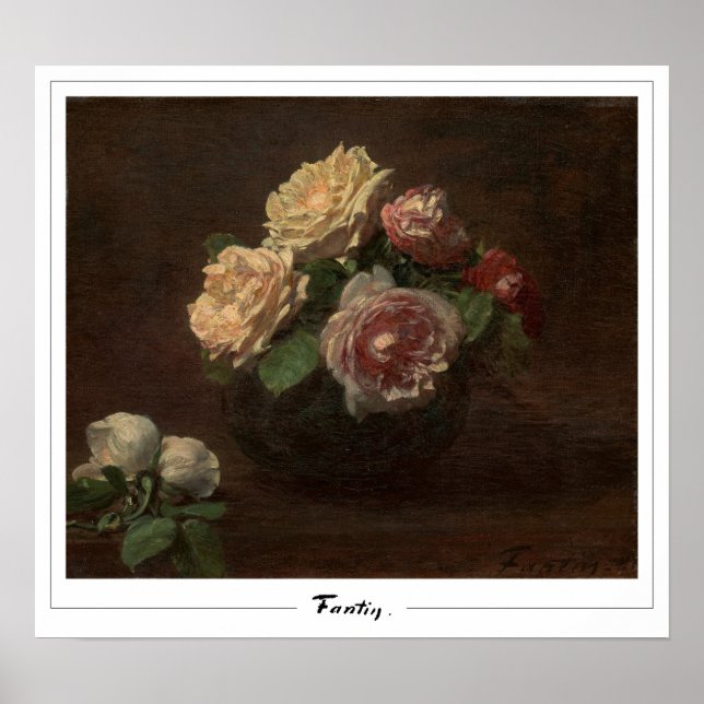 Henri Fantin-Latour Zedign Art Poster #485 (Vorne)