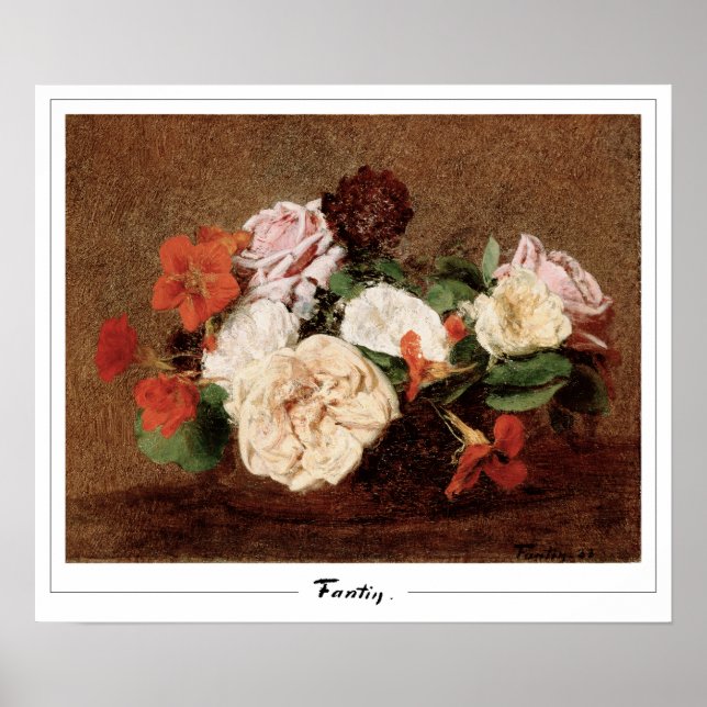 Henri Fantin-Latour Zedign Art Poster #494 (Vorne)