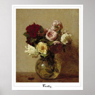 Henri Fantin-Latour Zedign Kunstposter #447 Poster