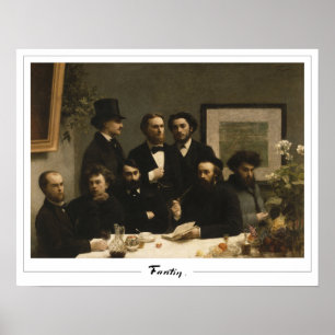 Henri Fantin-Latour Zedign Kunstposter #522 Poster